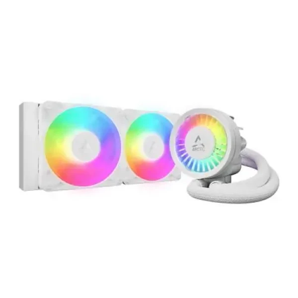 ARCTIC Liquid Freezer III Pro 240 A-RGB bílá / 2x 120 mm / Fluid Dynamic Bearing / 800 - 2800 RPM / Intel + AMD (ACFRE00186A)