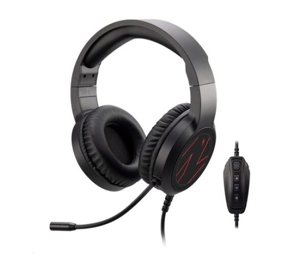 Acer sluchátka NITRO GAMING HEADSET 310 (NHW310),herní,audio kontrol box,20KHz,ENC,Black EDF_11295391