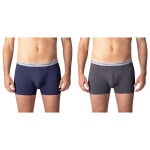 Dvojbalení bavlněných boxerek ULTRA RESIST BOXER 2x - BELLINDA - šedá XXL