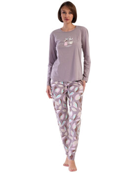 Dámské bavlněné pyžamo Vienetta Secret Klárka