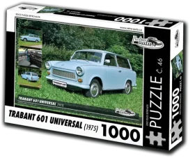 RETRO-AUTA Puzzle č. 46 Trabant 601 Universal (1975)