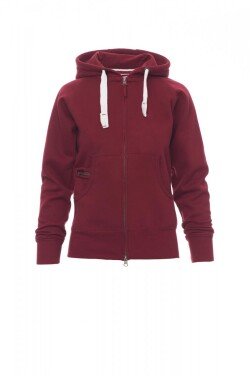 Pracovní mikina Payper Dallas+Lady Barva: Bordó, Velikost: 2XL (000406000104000XXL)