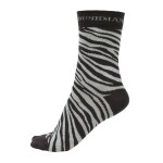 Bushman Pánské i dámské ponožky Zebra, hnědé 39-42