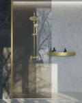 REA - Police do koupelny SF02 60cm gold brush REA-06011