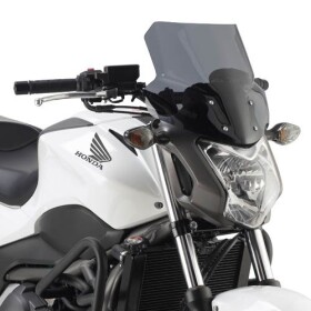 D1112S kouřové plexi Honda NC 700S (12-13), NC 750S (14-20), vxš310x360 mm, o 65 mm vyšší než ori.