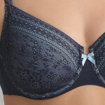 Dámská podprsenka s kosticí Fleur 5653 380 Maritim blue - Anita tmavě modrá 75H
