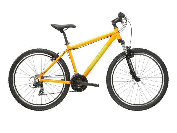 KROSS HEXAGON 1.0 rám 19", model 2025, pneu 26", barva oranžová/zelená - ZDARMA dopravné, odborná montáž, seřízení a sada světel! (Záruka nejlepší ceny. Nalezli jste někde lepší cenu? Napište nám a zkusíme ji trumfnout! )