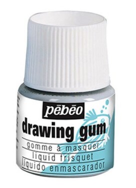 Pebeo, 033000, Drawing gum, maskovací tekutina (guma), 45 ml
