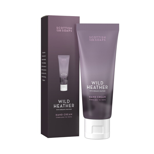 SCOTTISH FINE SOAPS Krém na ruce Wild Heather 75 ml, fialová barva