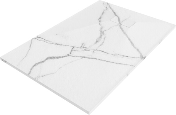 MEXEN - Hugo obdélníková sprchová vanička SMC 120 x 90, bílý kámen 42159012