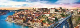 Trefl - Puzzle - Panoramatické puzzle Porto, Portugalsko