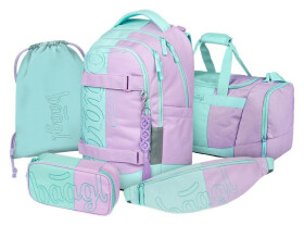 5 SET Skate Max Sweet: batoh, penál, sáček, sportovní taška, ledvinka GRS