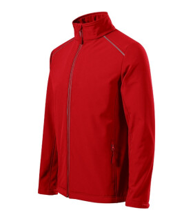 Valley softshellová bunda pánská červená 3XL