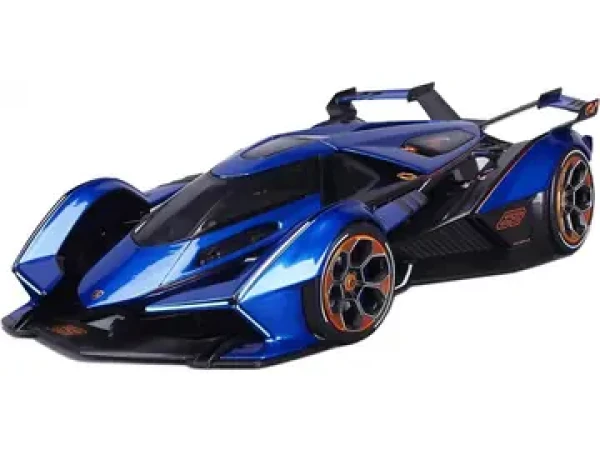 Maisto Lamborghini V12 Vision Gran Turismo modrá