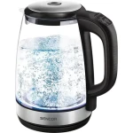 SENCOR SWK 2090BK stříbrná / Rychlovarná konvice / 2200W / 2L (8590669216673)