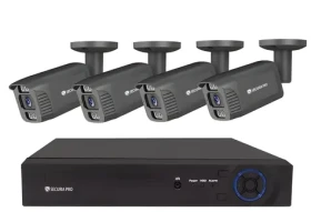 Securia Pro NVR4CHV8S-B černá / Kamerový systém / 4 kamery / 8 Mpx / IP / SONY (NVR4CHV8S-B)