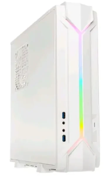 SilverStone Raven Z ARGB HTPC bílá / Mini-ITX / 2x USB 3.0 / 2x 120mm / bez zdroje (SST-RVZ03W-ARGB)