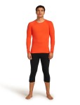 ICEBREAKER Mens 260 Zoneknit Seamless LS Crewe, Fervid (vzorek) velikost: M