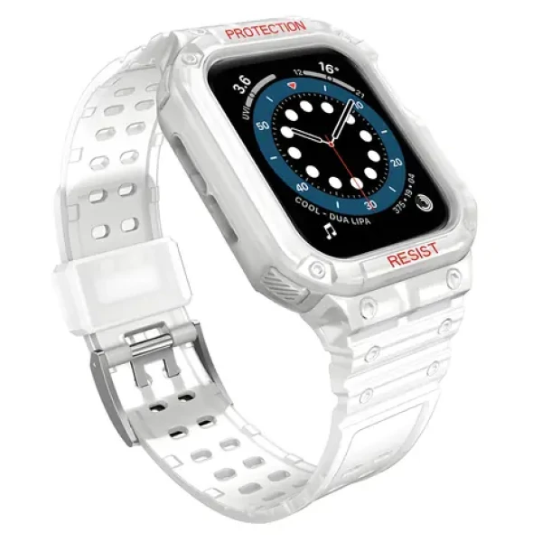 Hurtel Armored Case Apple Watch 38/40/41 mm transparentní / Ochranný kryt