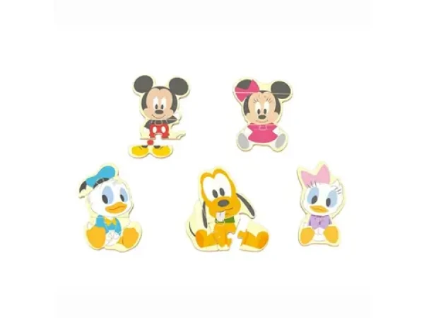 MaDe 12304 - Mickey puzzle, 12 x 9,6 x 0,4 cm