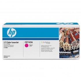 Hewlett-Packard HP CE743A, purpurový (HP 307A) - originální toner