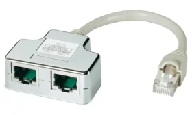 DATACOM ""Y"" adaptér STP CAT5E PC / PC+TEL