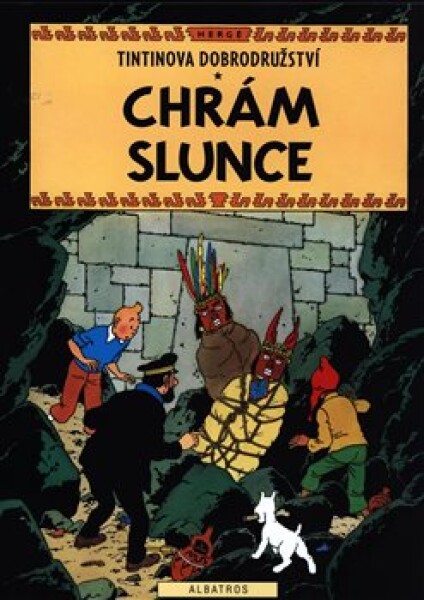 Tintin 14 Chrám Slunce Hergé