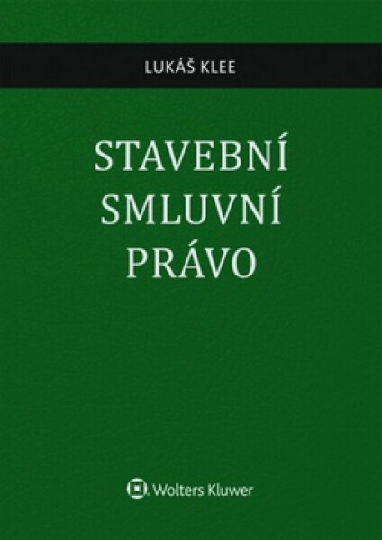 Stavební smluvní právo,