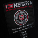 Bunda Geographical Norway Techno Softshell M WU6068-GN-BLACK s