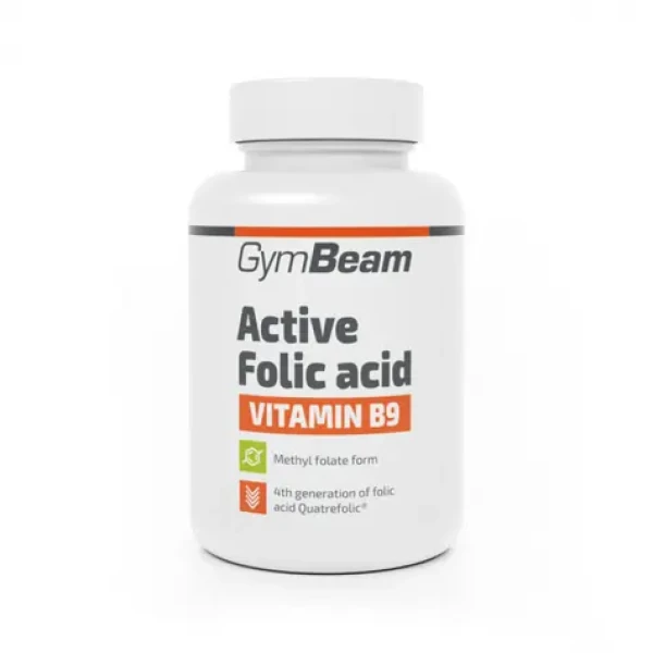 Aktivní kyselina listová (Vitamin B9) - GymBeam (60 kaps.) (72604-1-60caps)