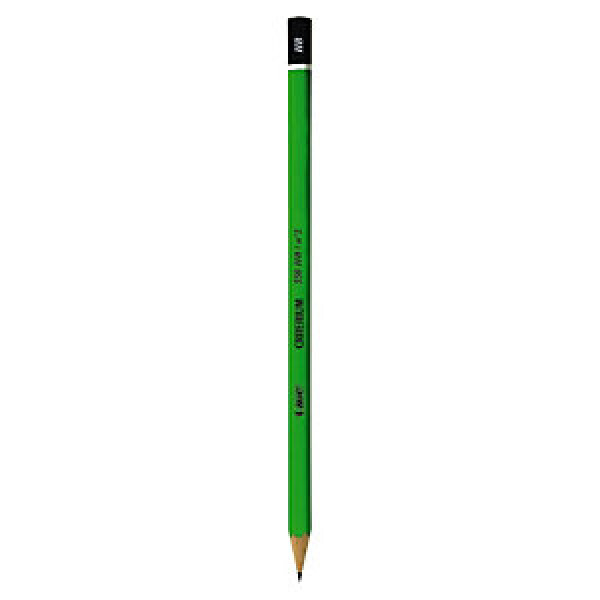 12 x Dřevěná tužka BIC, tvrdost HB, stopa 2mm