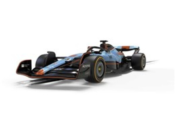 Autíčko Single Seater SCALEXTRIC C4559 - Williams FW45 - Alex Albon - Gulf Edition (1:32)