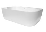 Volně stojící vana SAT Brevis 159x84 cm akrylát levá SATVBRE1600L SATVBRE1600L