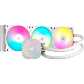 Corsair NAUTILUS ARGB bílá / 3x 120mm / 33.2dB / 300-1700 RPM / 94.87CFM / Intel + AMD (CW-9060095-WW)