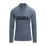 Pánské funkční triko Swix RaceX Merino Half Zip M