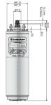 Franklin Electric 4" Motor Franklin 3F 3P 380/415V Příkon: 0,55 kW