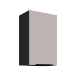 Horní skříňka Arona 45 G-72 1F Barva korpusu: Černá, Barva dvířek: Kašmír