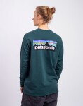 Tričko Patagonia M's L/S P-6 Logo Responsibili-Tee Cascade Green