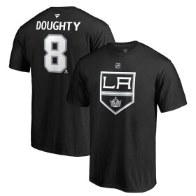 Fanatics Pánské Tričko #8 Drew Doughty Los Angeles Kings Stack Logo Name & Number Velikost: 3XL
