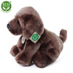 Plyšový pes labrador sedící 26 cm ECO-FRIENDLY