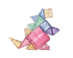 Mamido Cleverclixx Pastel Magnetická stavebnice Geo Pack 45 ks