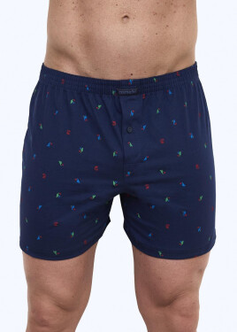 Boxerky Cornette Comfort 008/314 3XL-5XL tmavě modrá 5XL