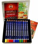 KOH-I-NOOR Trojhranné pastelky 3162 Triocolor silné 12 ks (136494)