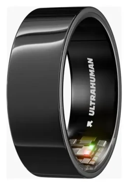 Ultrahuman Ring Air Aster Black / Chytrý prsten / Velikost 12 (UHRA-AA-12)