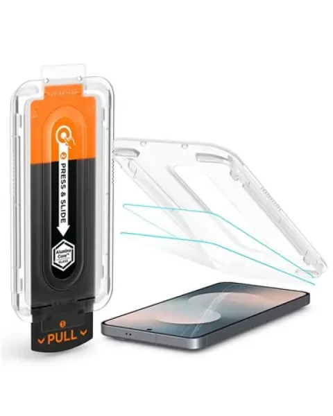 Spigen Glass tR EZ Fit Pro ochranné sklo pro Samsung Galaxy S25 FE 2ks (AGL10202)