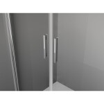 MEXEN - Exo sprchové dveře křídlové120, transparent, chrom 814-120-000-01-00