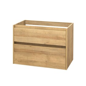 Mereo Opto, koupelnová skříňka 80 cm, dub Riviera CN921SN