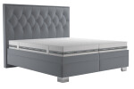 Boxspring Kerstin Matrace: Bez matrace, látka: Riviera 26