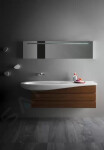 Laufen - Il Bagno Alessi One Nábytkové umyvadlo 1600x500 mm, bez otvoru pro baterii, s LCC, bílá H8149714001091