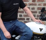 Kalhoty na moto Trilobite Parado doublelayer Aaaa slim fit men jeans blue level 2 (Zkrácené) - 38 / modrá